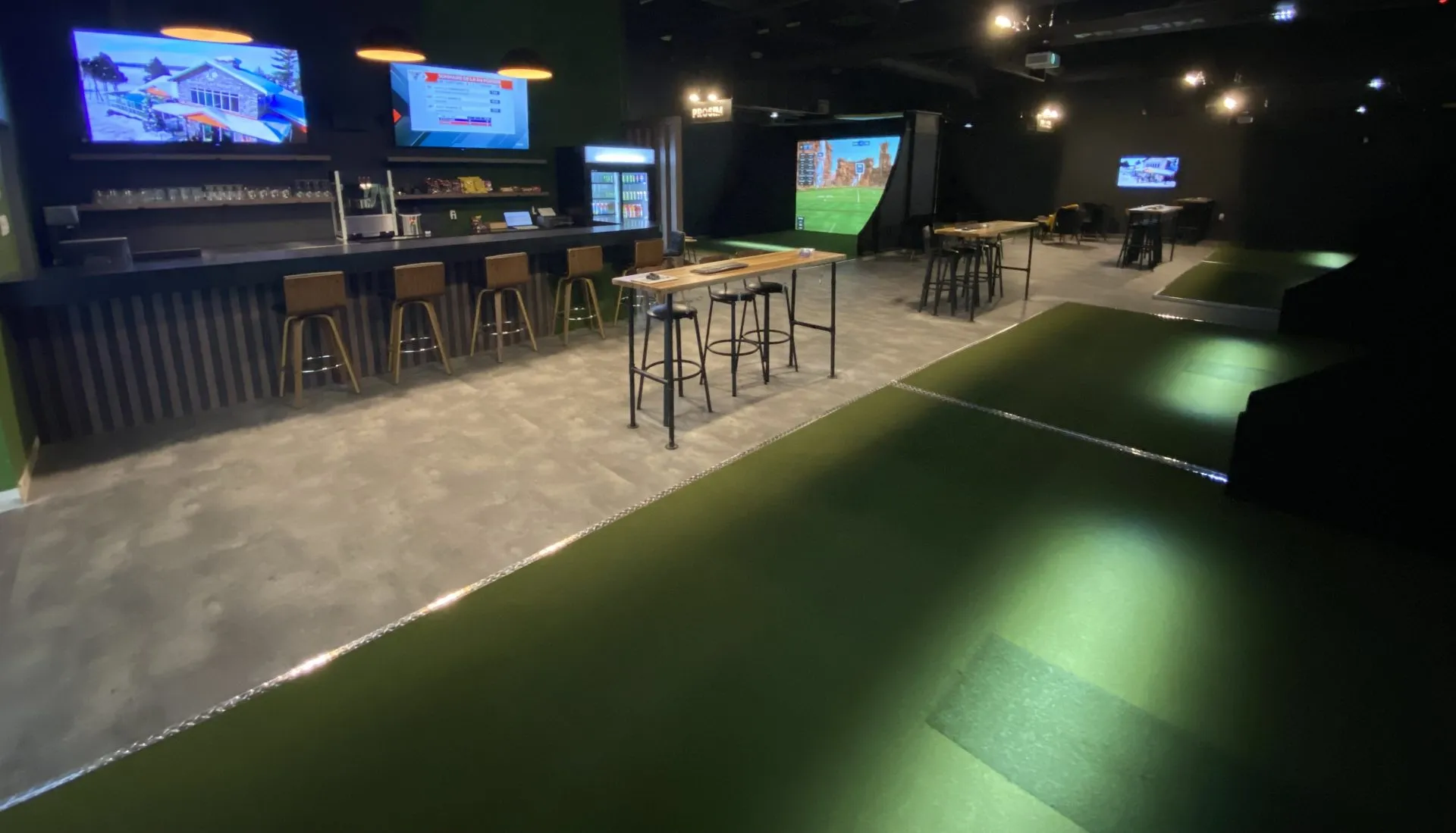 Installation ProSim — Saguenay golf centre (GVS)