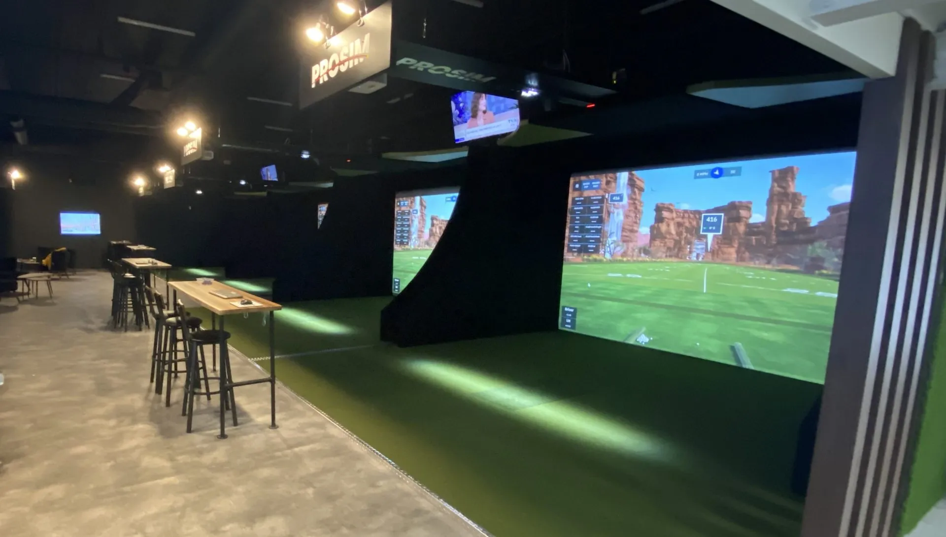 Installation ProSim — Saguenay golf centre (GVS)