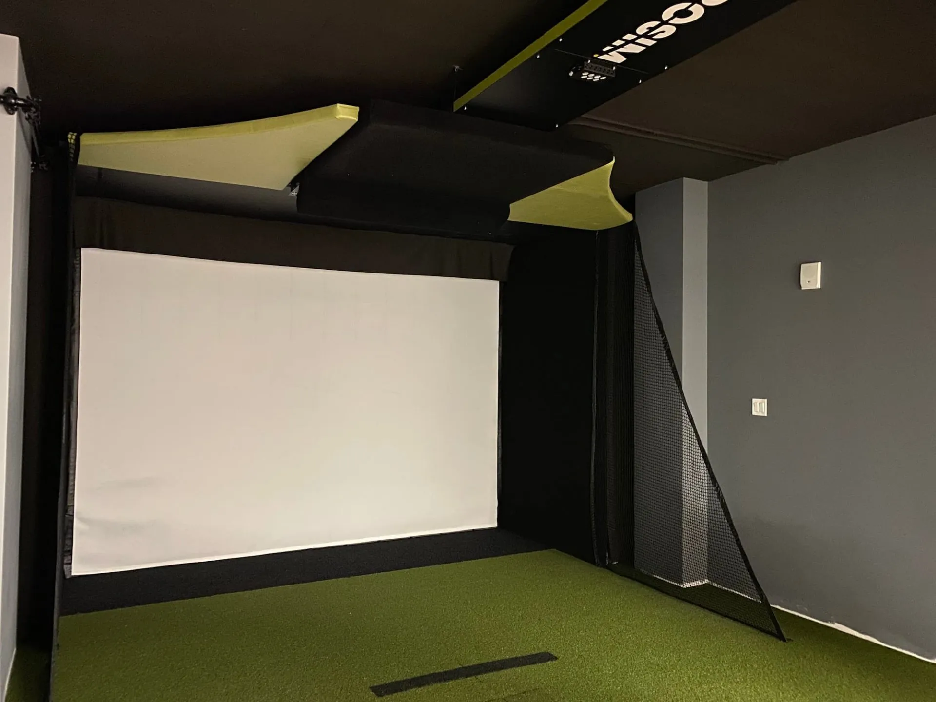 Installation ProSim — 12' enclosure